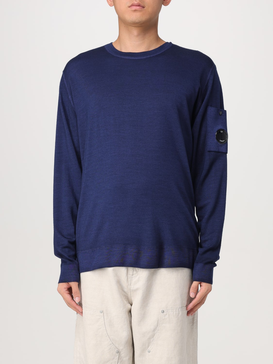 C.P. COMPANY SWEATER: Sweater men C.P. Company, Blue - Img 1