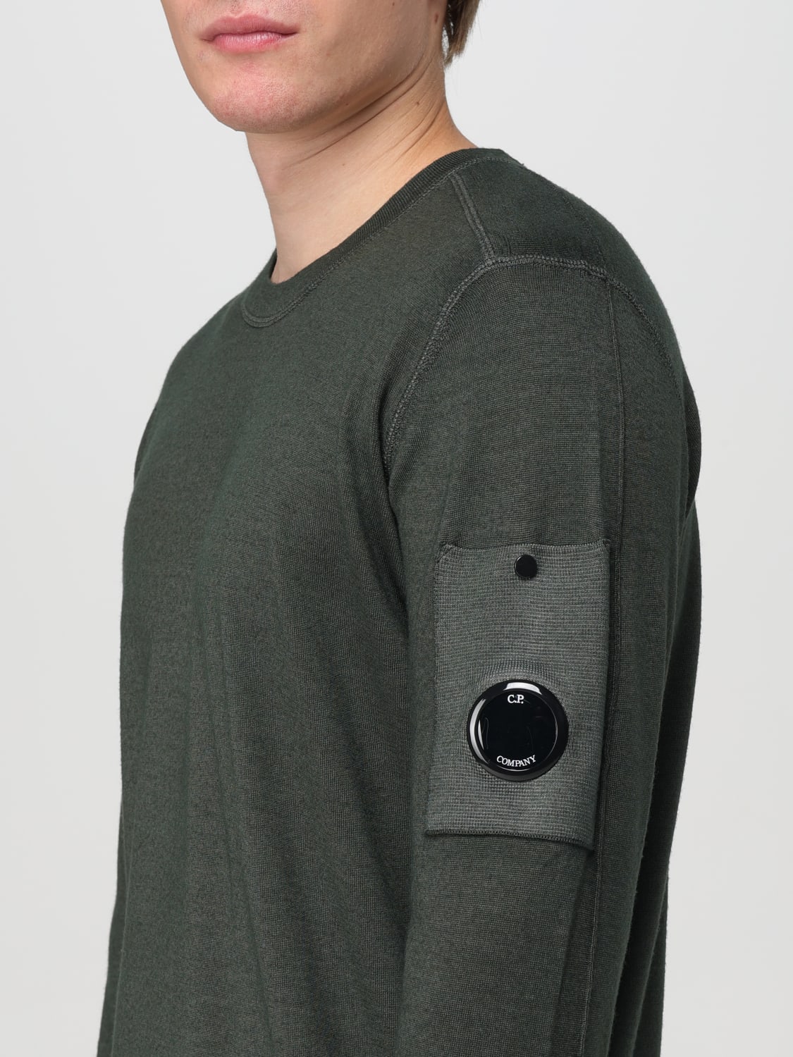 C.P. COMPANY SWEATER: Sweater men C.P. Company, Green - Img 4