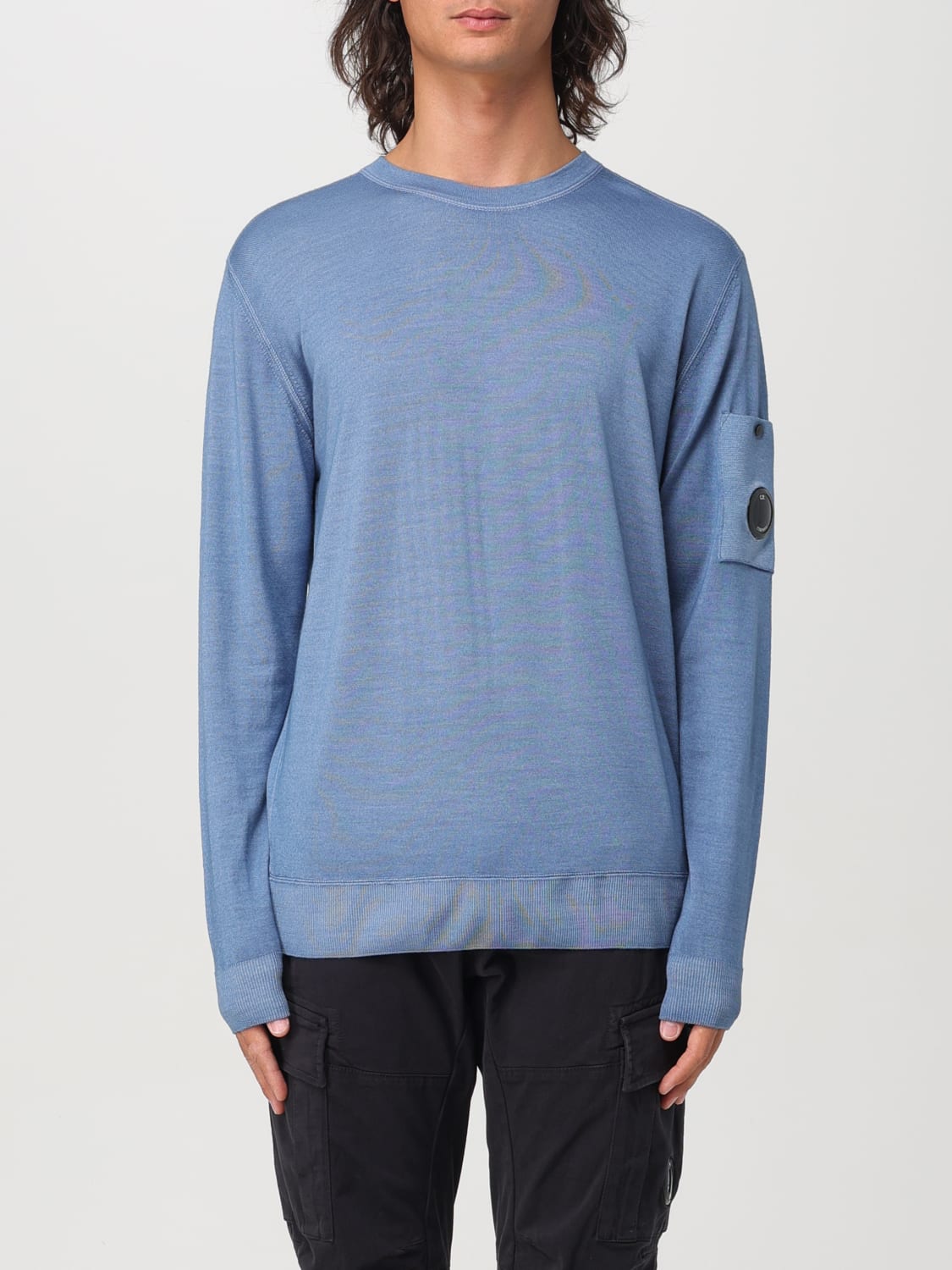 C.P. COMPANY PULLOVER: Pullover herren C.P. Company, Hellblau - Img 1