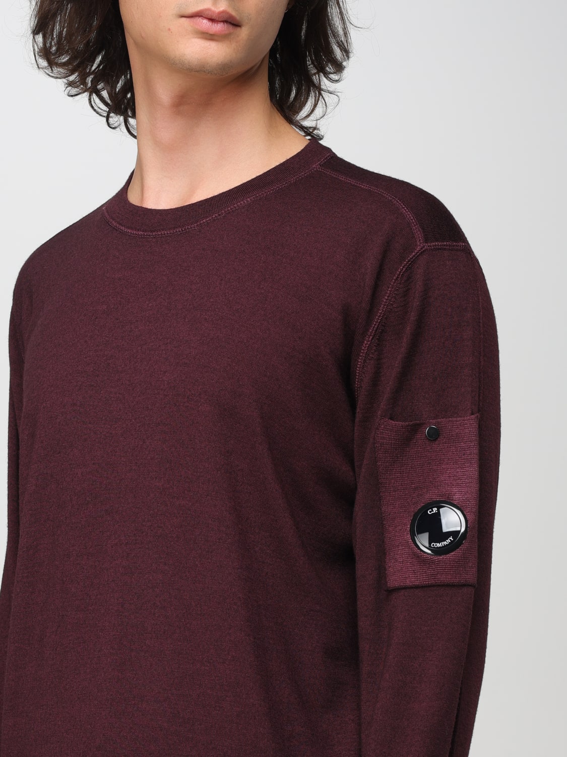 C.P. COMPANY SWEATER: Sweater men C.P. Company, Violet - Img 4