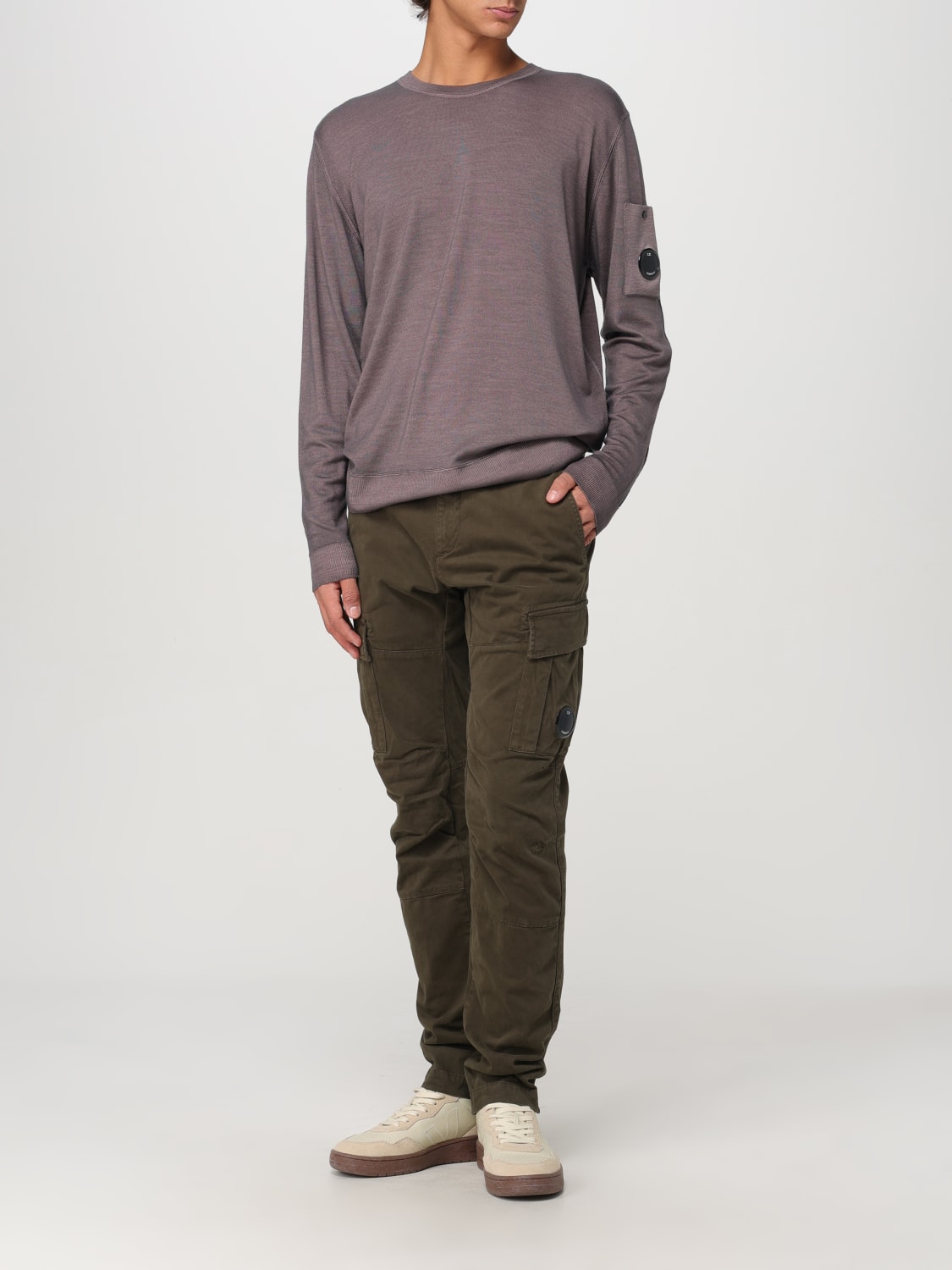 C.P. COMPANY SWEATER: Sweater men C.P. Company, Wine - Img 2