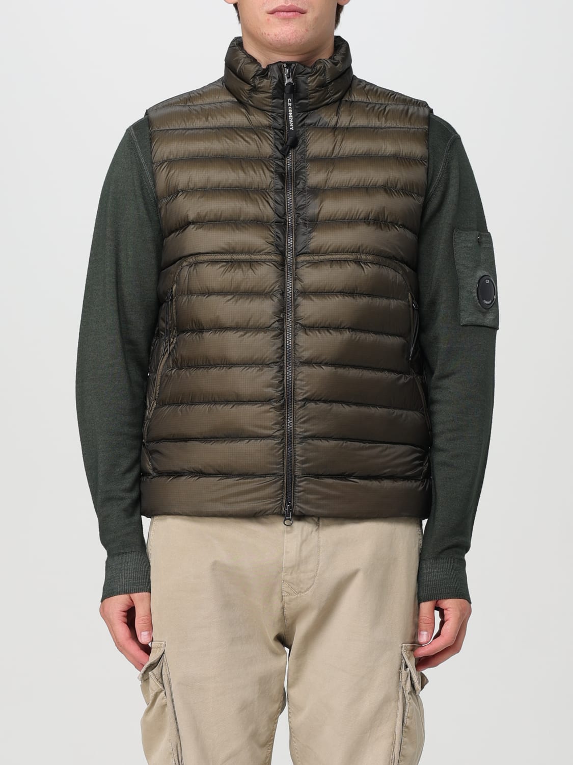 Giglio Gilet C.P. Company in nylon trapuntato