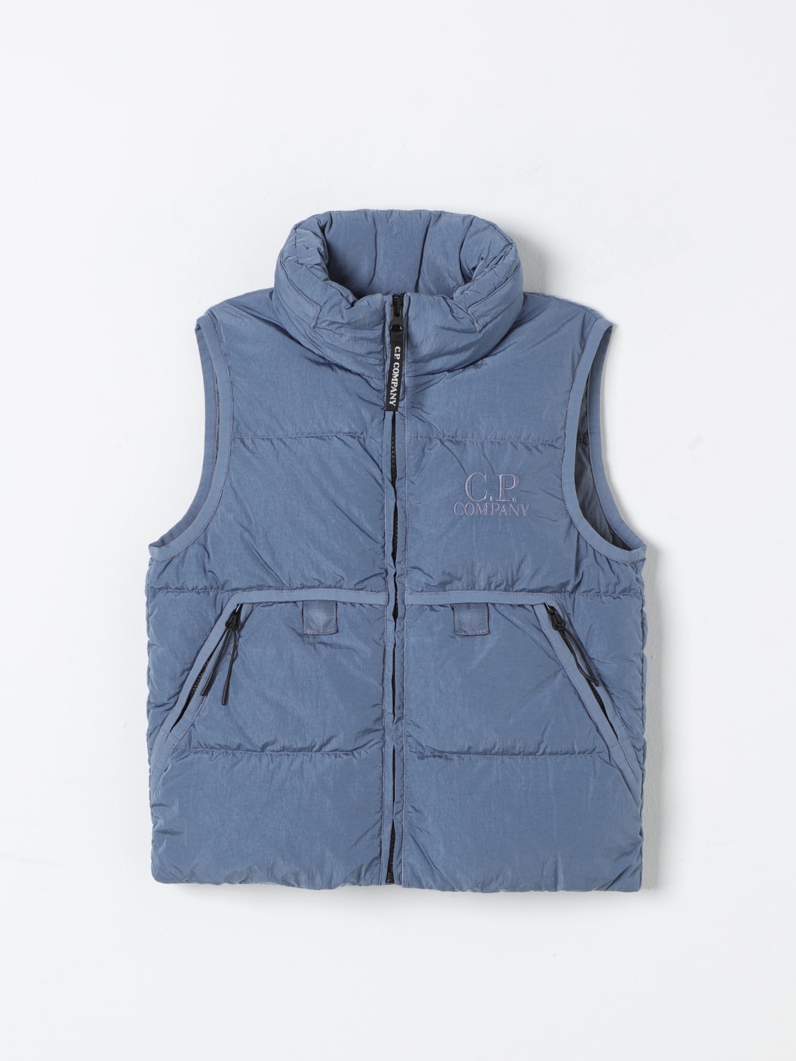 C.P. COMPANY WAISTCOAT: Waistcoat kids C.P. Company, Grey - Img 1