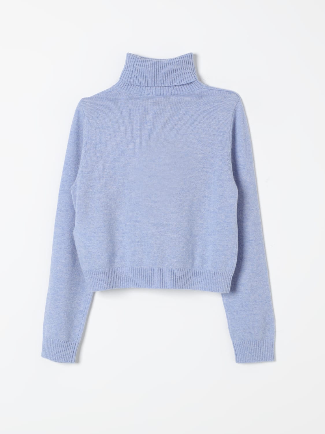 MISS BLUMARINE SWEATER: Sweater kids Miss Blumarine, Blue - Img 2