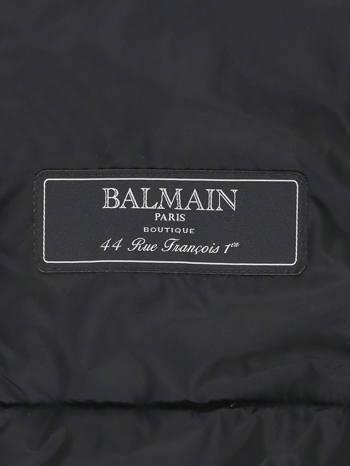 BALMAIN 재킷: 코트 남아 Balmain, 블랙 - Img 3