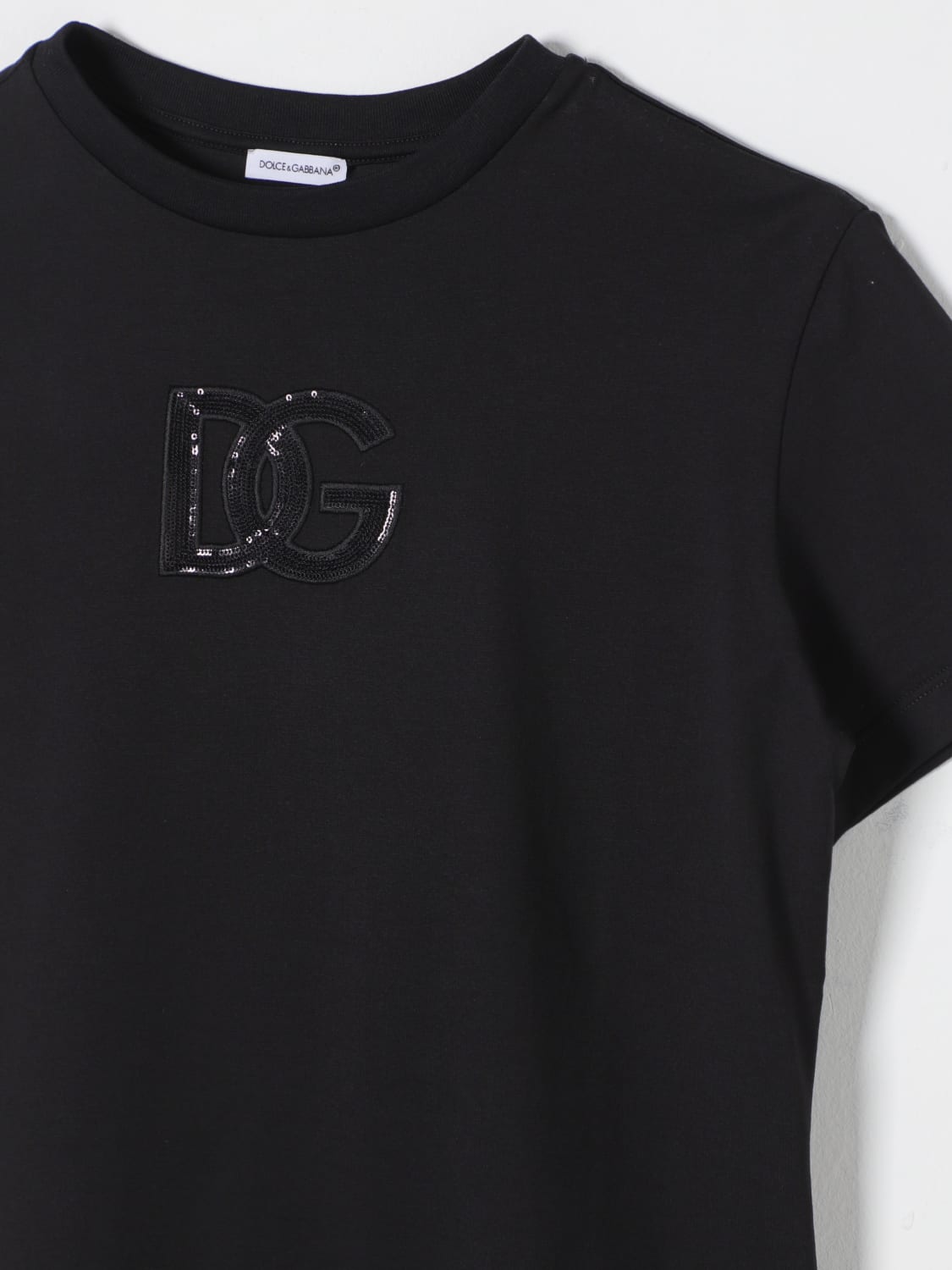 DOLCE & GABBANA Tシャツ: Tシャツ ボーイ Dolce & Gabbana, ブラック - Img 3