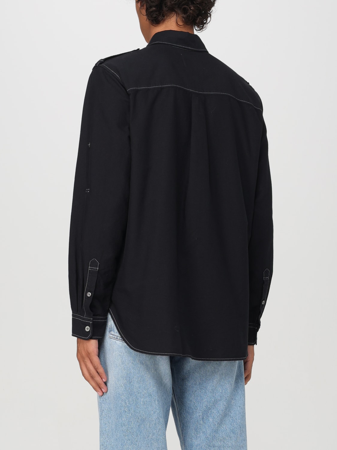 ISABEL MARANT SHIRT: Shirt men Isabel Marant, Black - Img 3