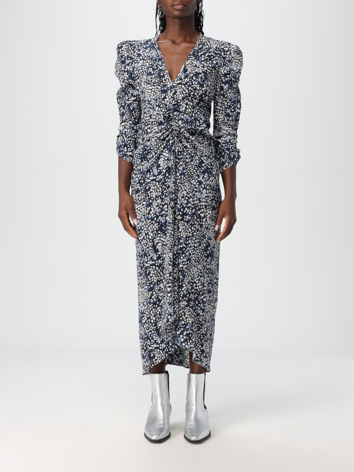 ISABEL MARANT DRESS: Dress woman Isabel Marant, Blue - Img 1