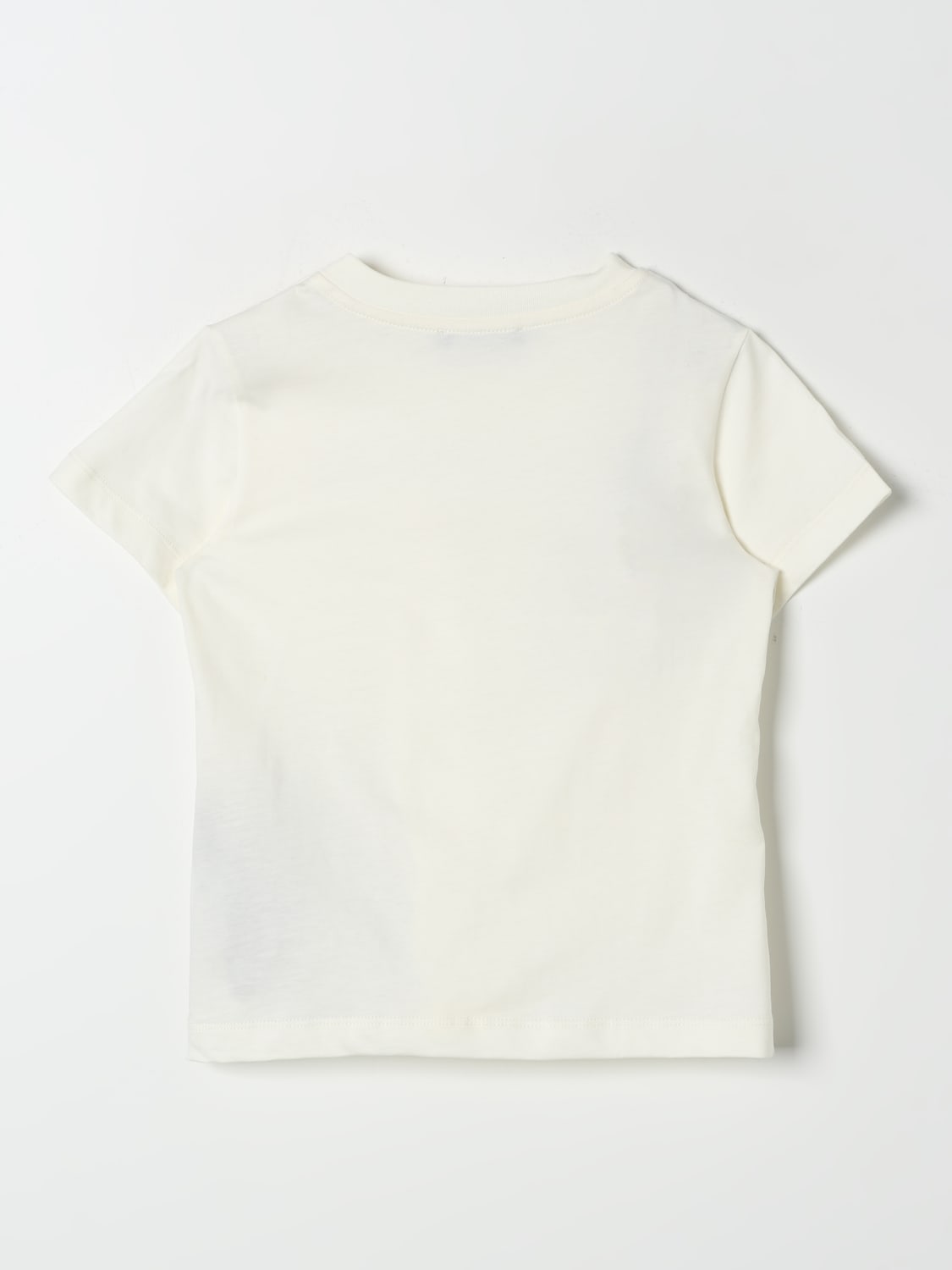 BALMAIN T-SHIRT: T-shirt con logo Balmain, Avorio - Img 2