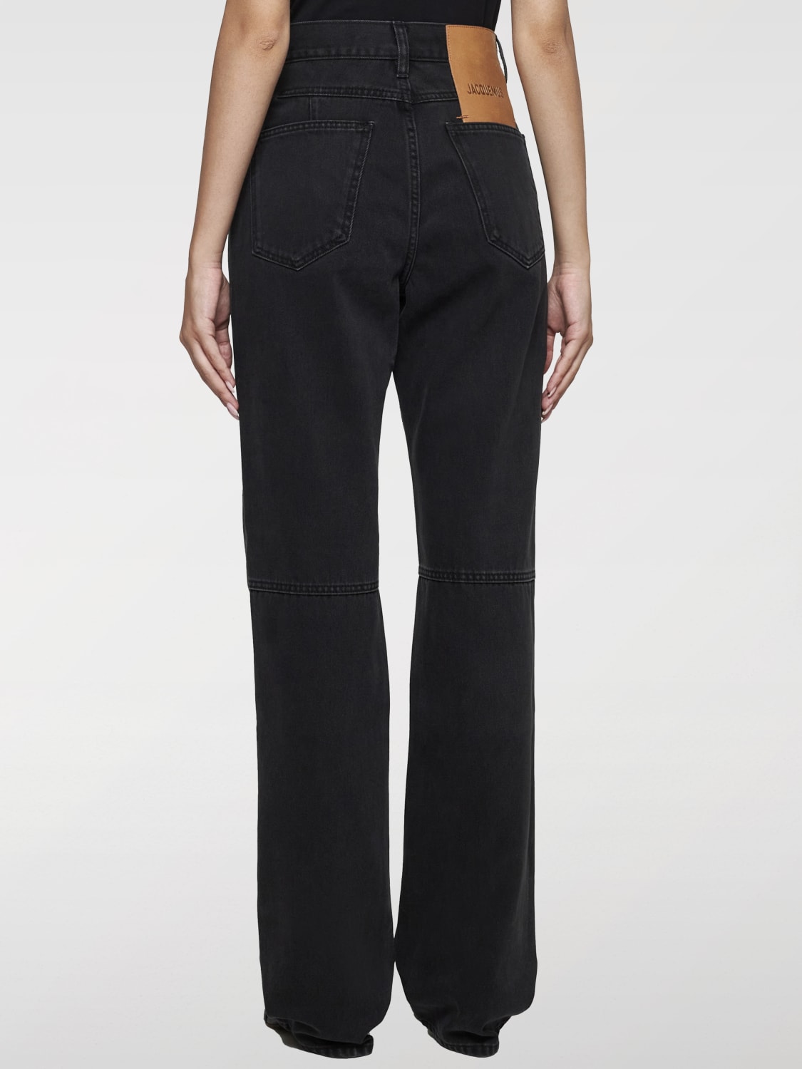デニム・ジーパン JACQUEMUS Woman Jeans Black 241DE0381515 990 JACQUEMUS: Jeans woman - Black | Jacquemus jeans