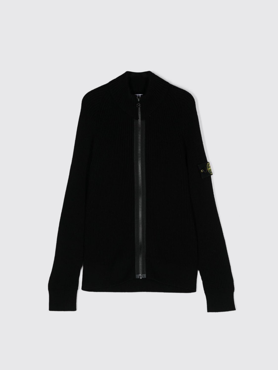 STONE ISLAND JUNIOR Sweater kids Black Stone Island Junior sweater 8116512C2 online at GIGLIO.COM