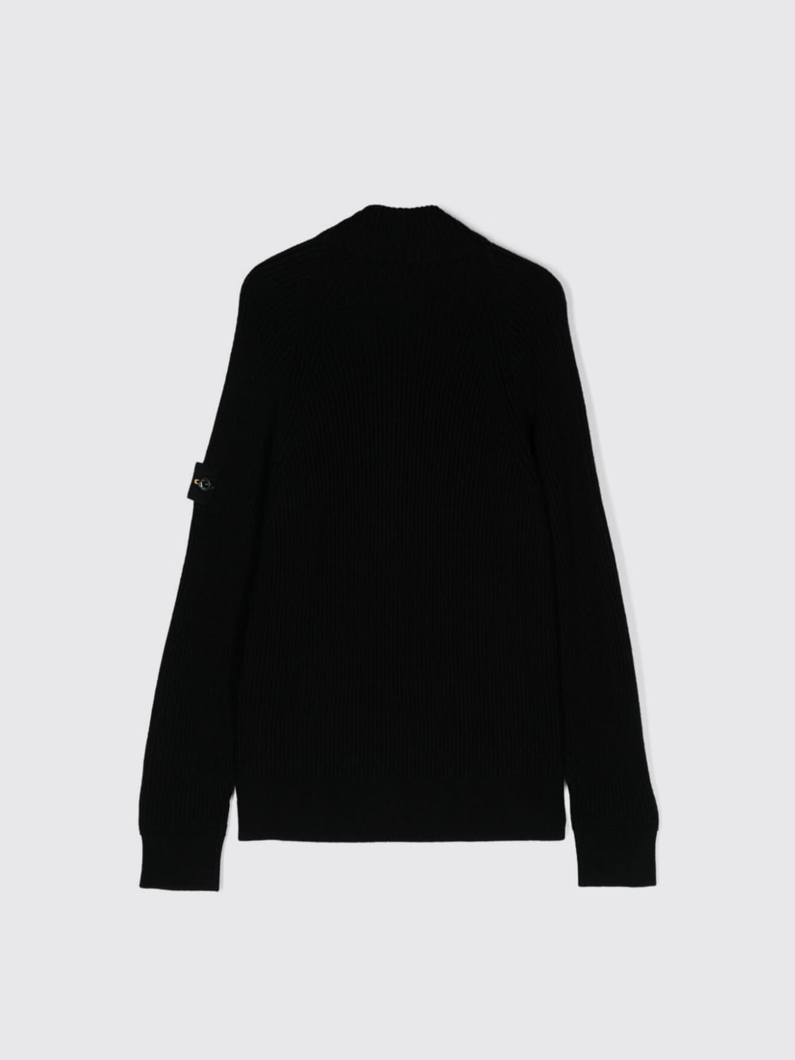 STONE ISLAND JUNIOR SWEATER: Sweater kids Stone Island Junior, Black - Img 2