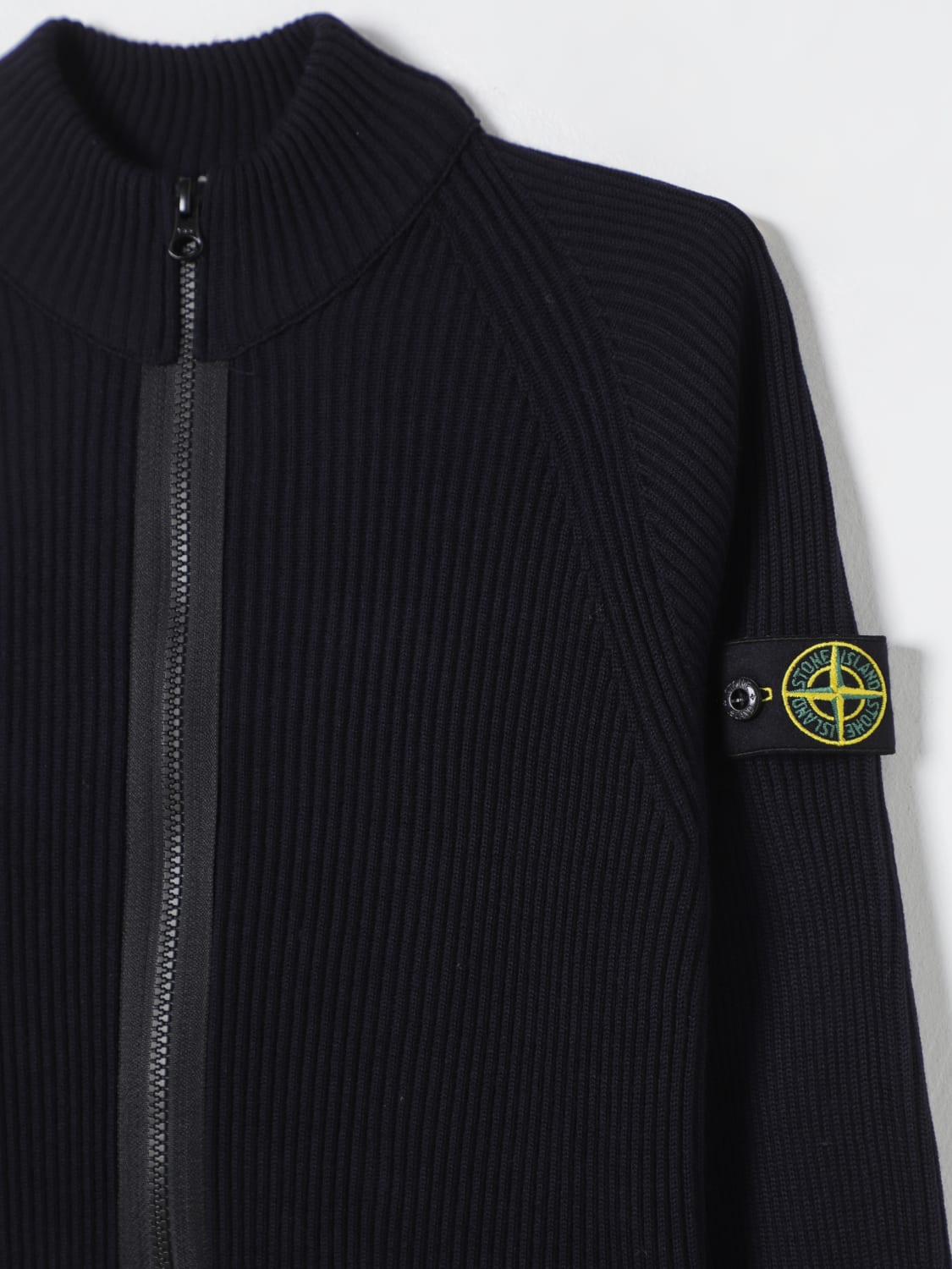 STONE ISLAND JUNIOR SWEATER: Sweater kids Stone Island Junior, Navy - Img 3