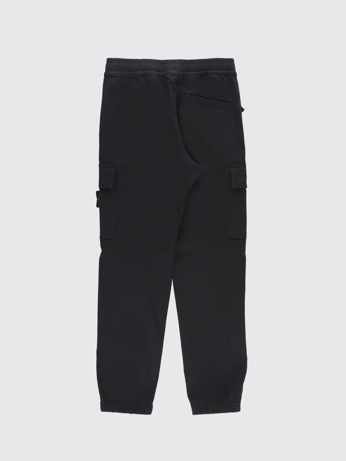 STONE ISLAND JUNIOR Pants kids Black Stone Island Junior pants 811630812 online at GIGLIO.COM