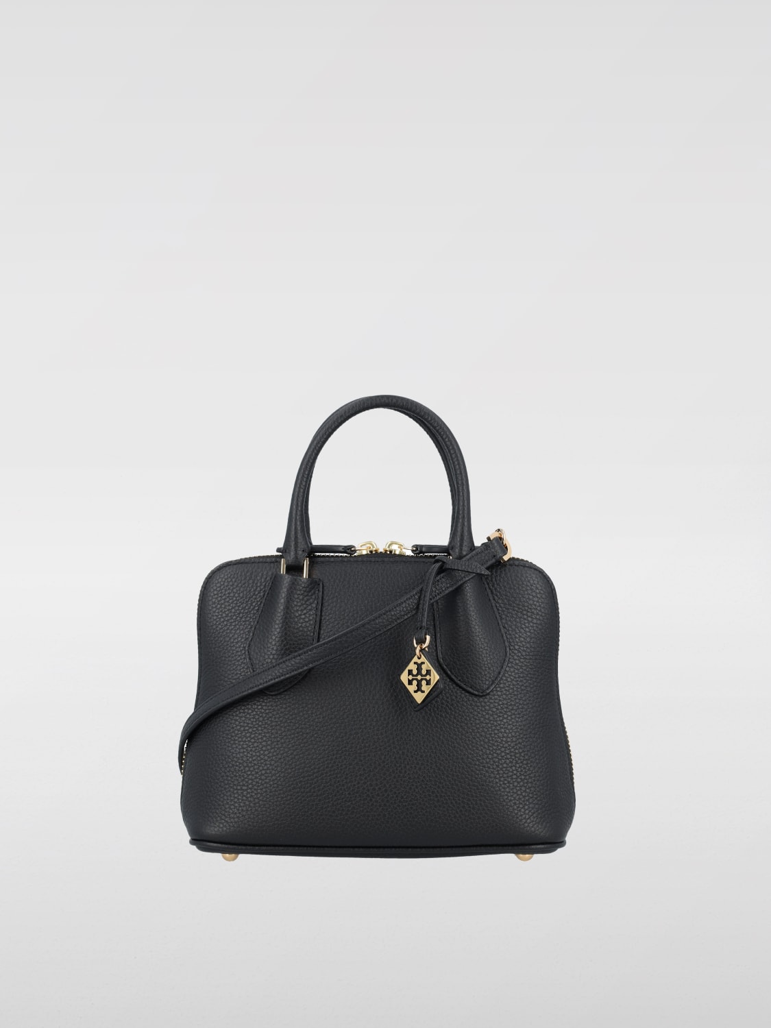 Giglio Borsa Tory Burch in pelle a grana