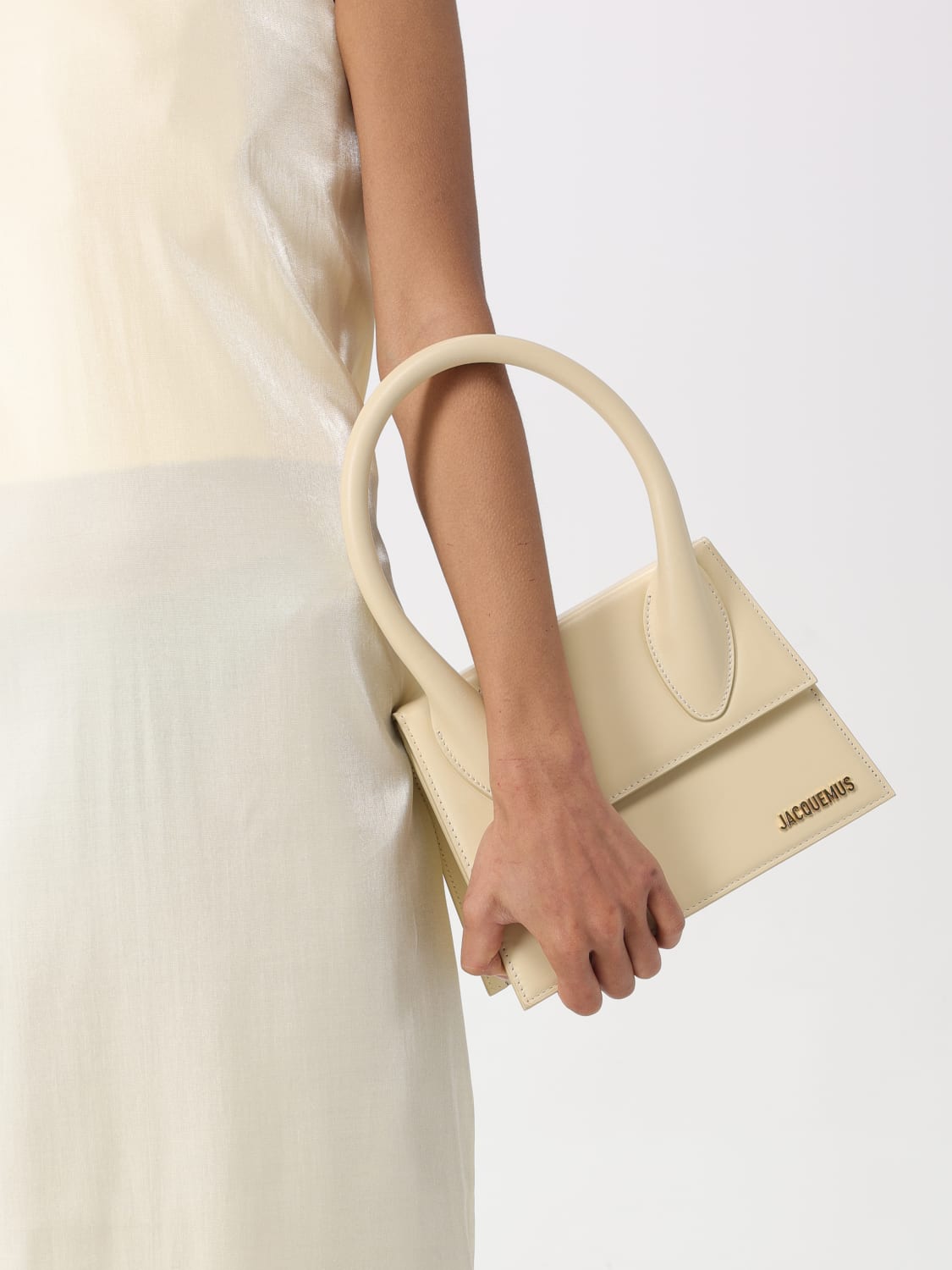 JACQUEMUS MINI-TASCHE: Handtasche damen Jacquemus, Weiß - Img 2