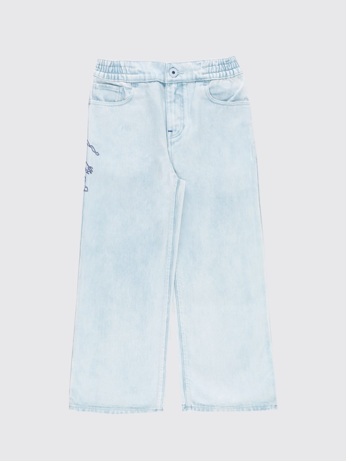 BURBERRY JEANS: Jeans kinder Burberry, Blau - Img 1