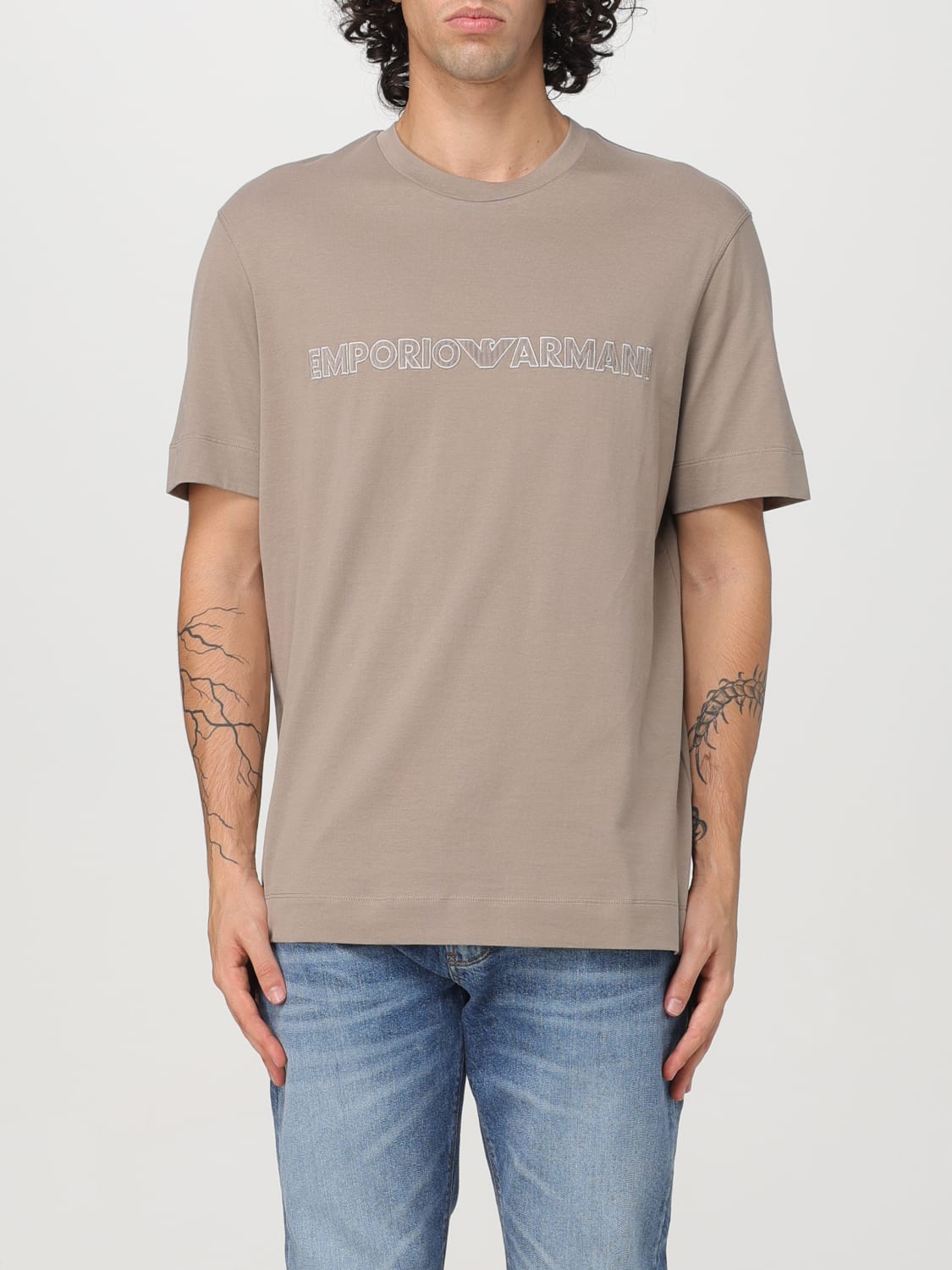 Giglio T-shirt con logo Emporio Armani
