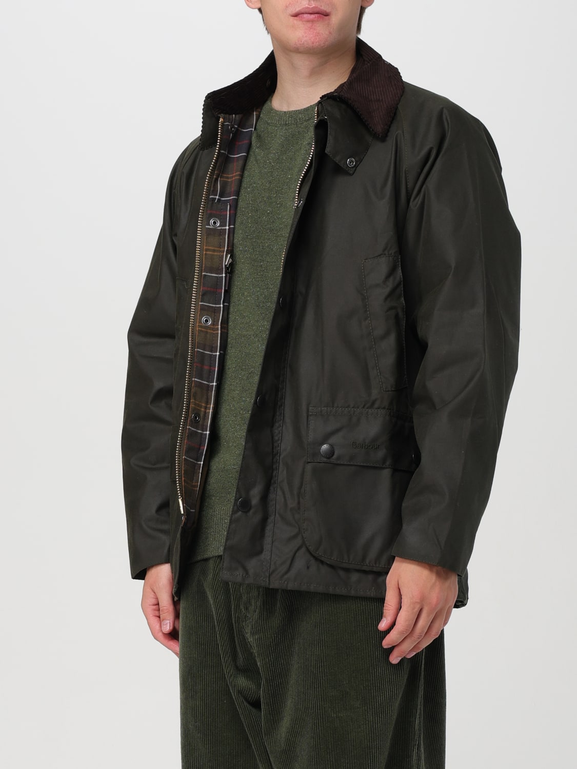 BARBOUR JACKET: Jacket men Barbour, Olive - Img 3