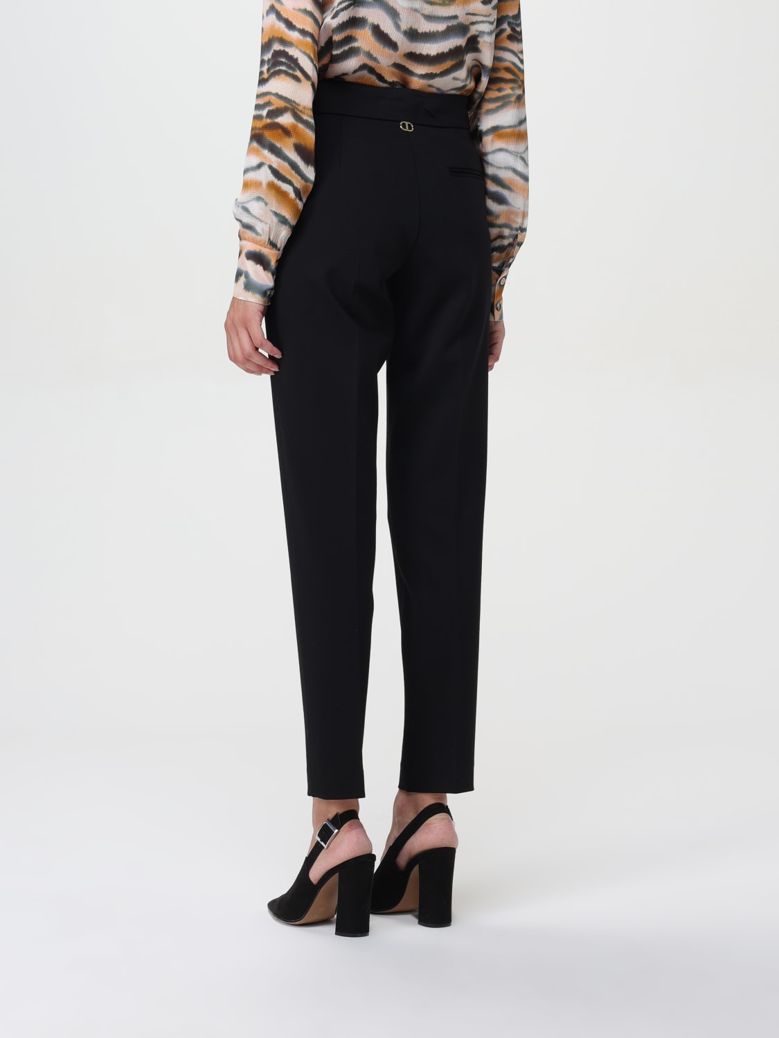 TWINSET PANTALÓN: Pantalón mujer Twinset, Negro - Img 3