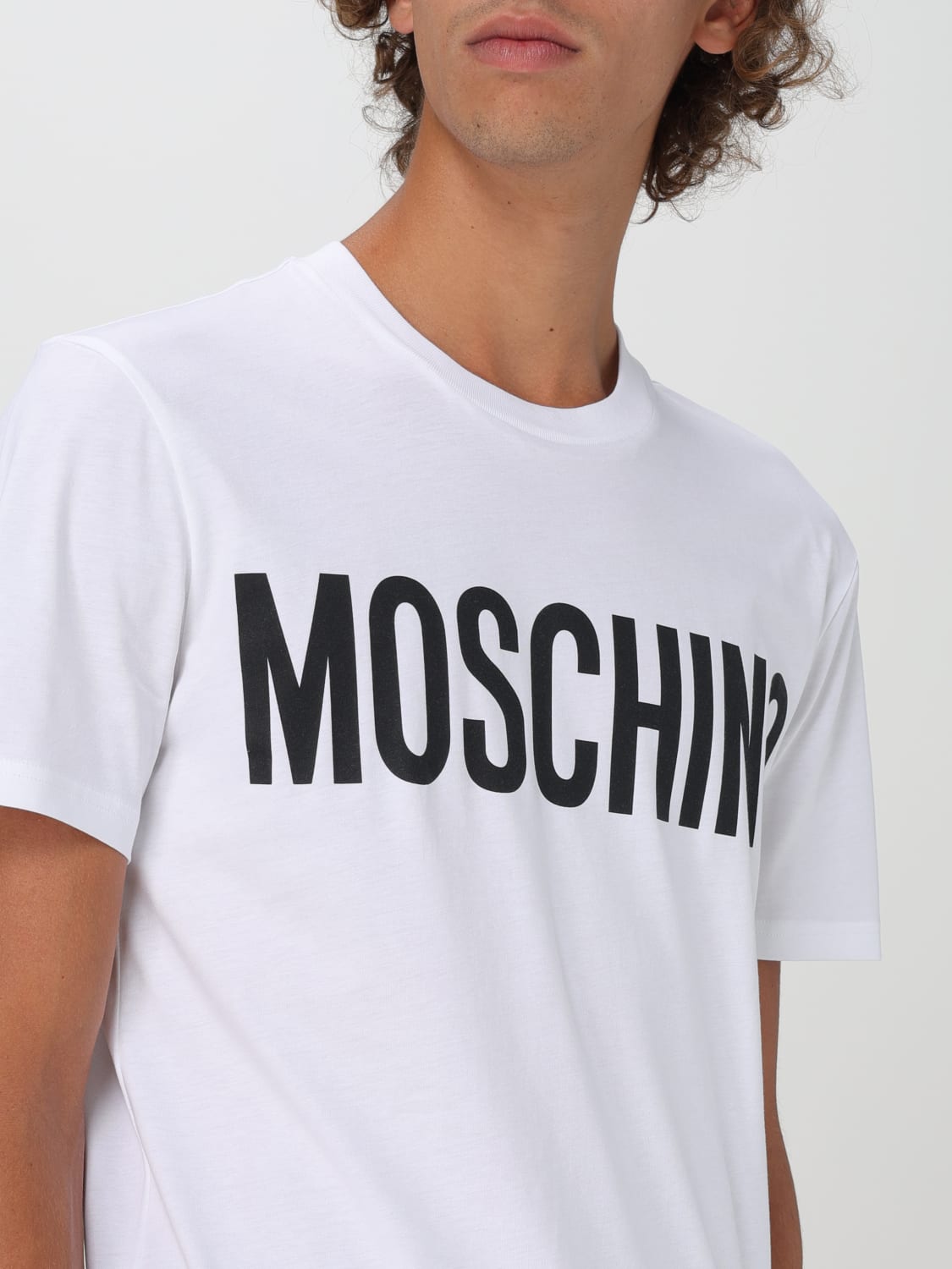 MOSCHINO COUTURE T-SHIRT: T-shirt men Moschino Couture, White - Img 4