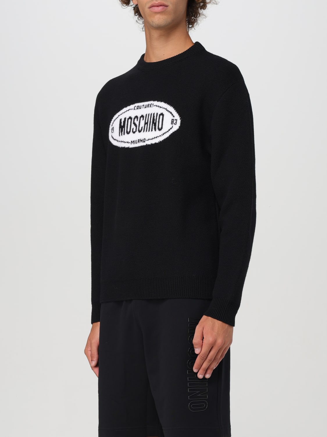 MOSCHINO COUTURE JERSEY: Jersey hombre Moschino Couture, Negro - Img 3