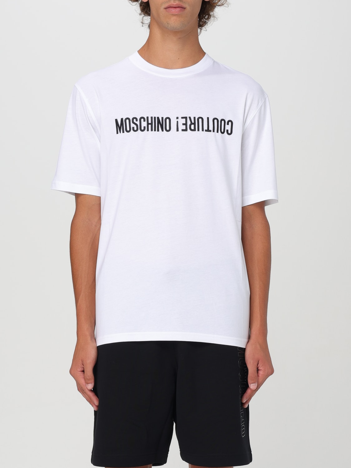 Giglio T-shirt con logo Moschino Couture