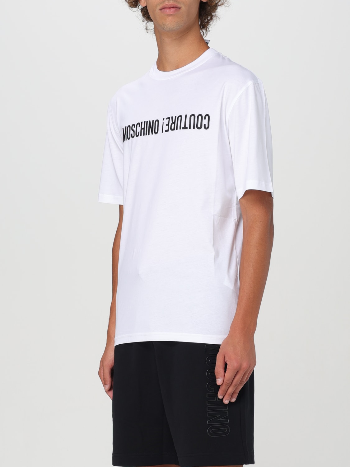 MOSCHINO COUTURE T-SHIRT: T-shirt men Moschino Couture, White - Img 3