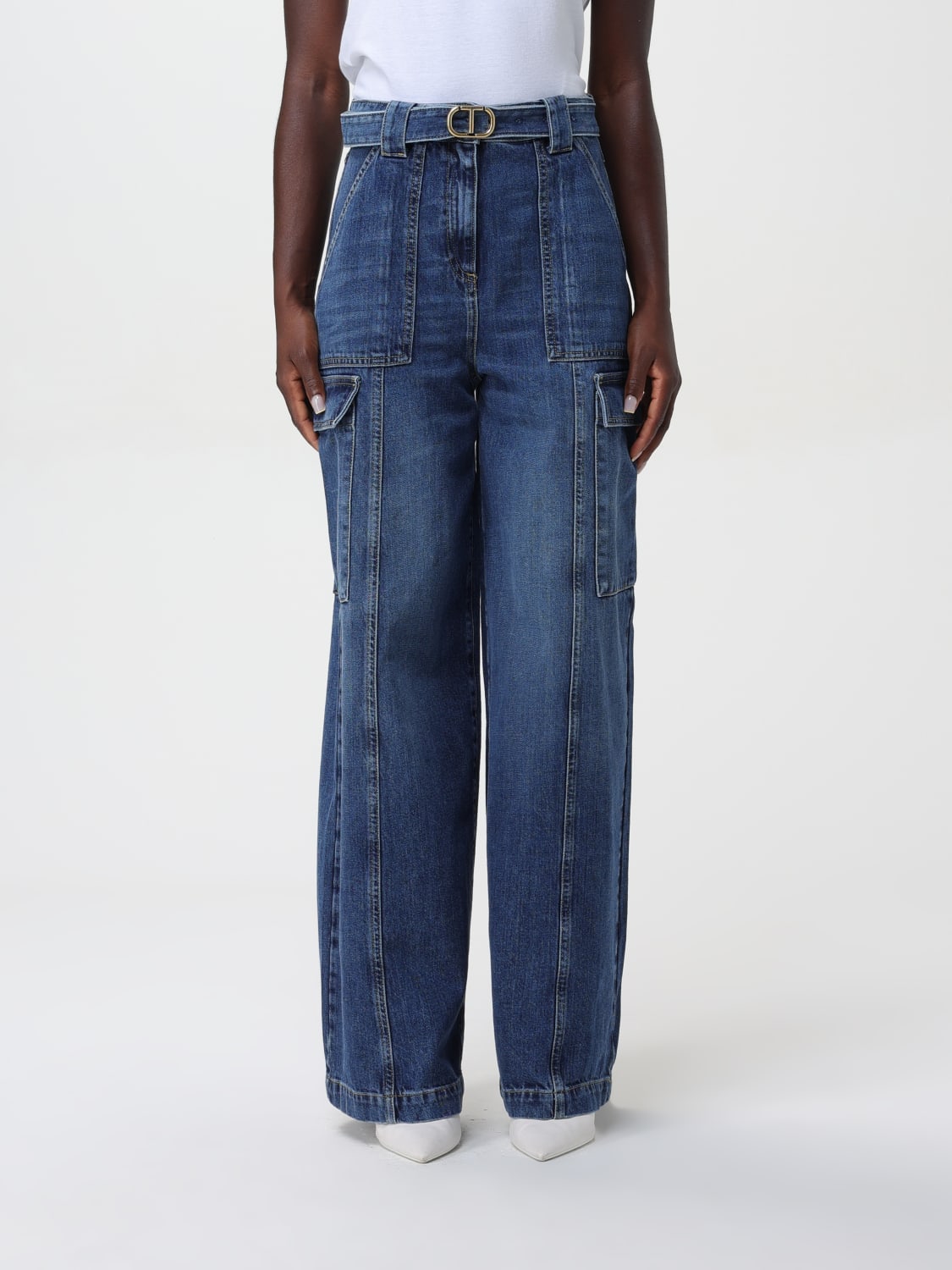 Giglio Jeans Twinset in denim di cotone