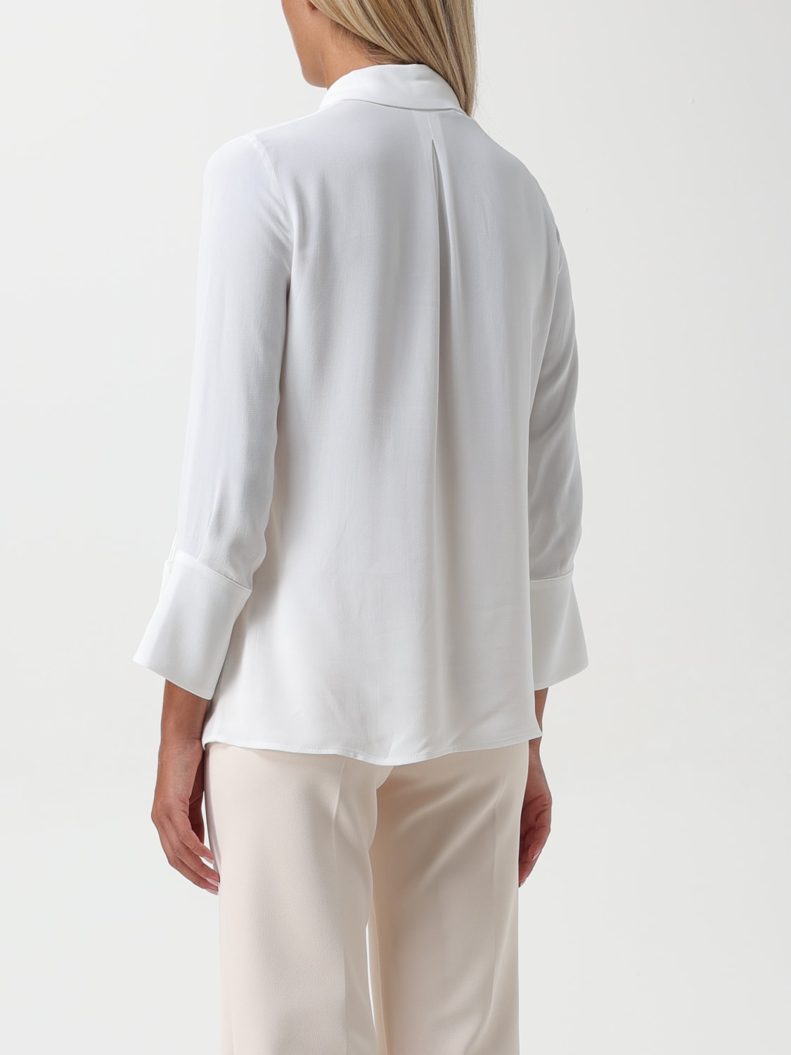 ELISABETTA FRANCHI SHIRT: Shirt woman Elisabetta Franchi, Ivory - Img 2