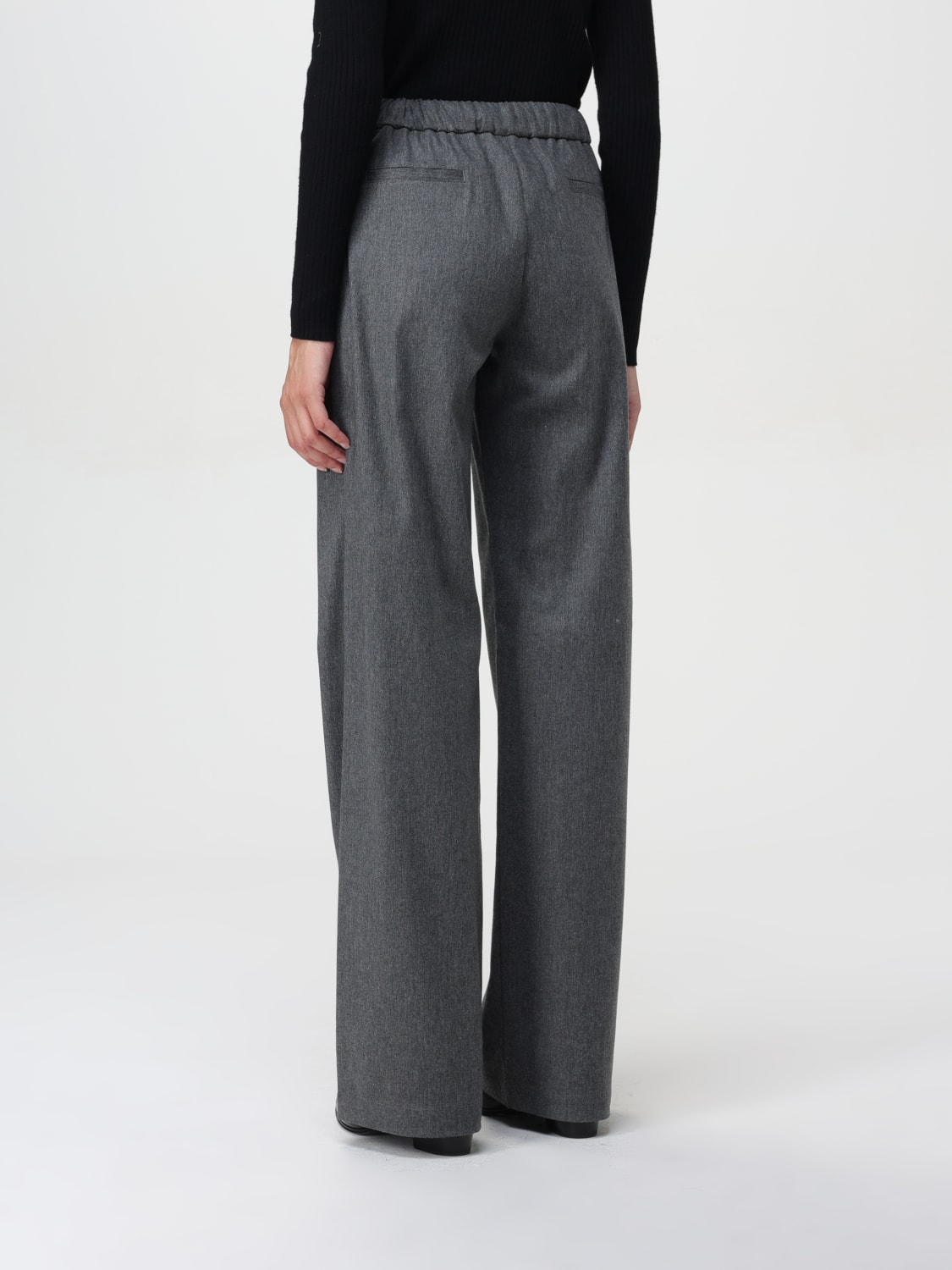 FAY PANTALONE: Pantalone Fay in misto lana , Grigio - Img 2