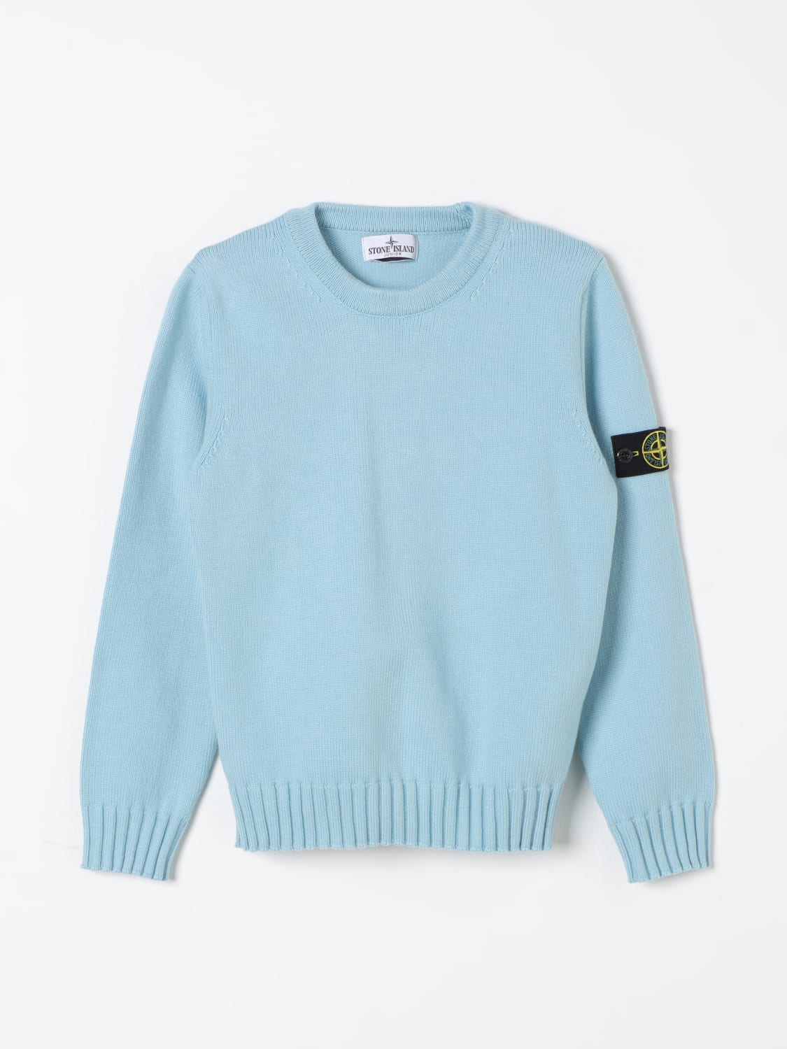 STONE ISLAND JUNIOR Sweater kids Water Stone Island Junior sweater 8116515A2 online at GIGLIO.COM