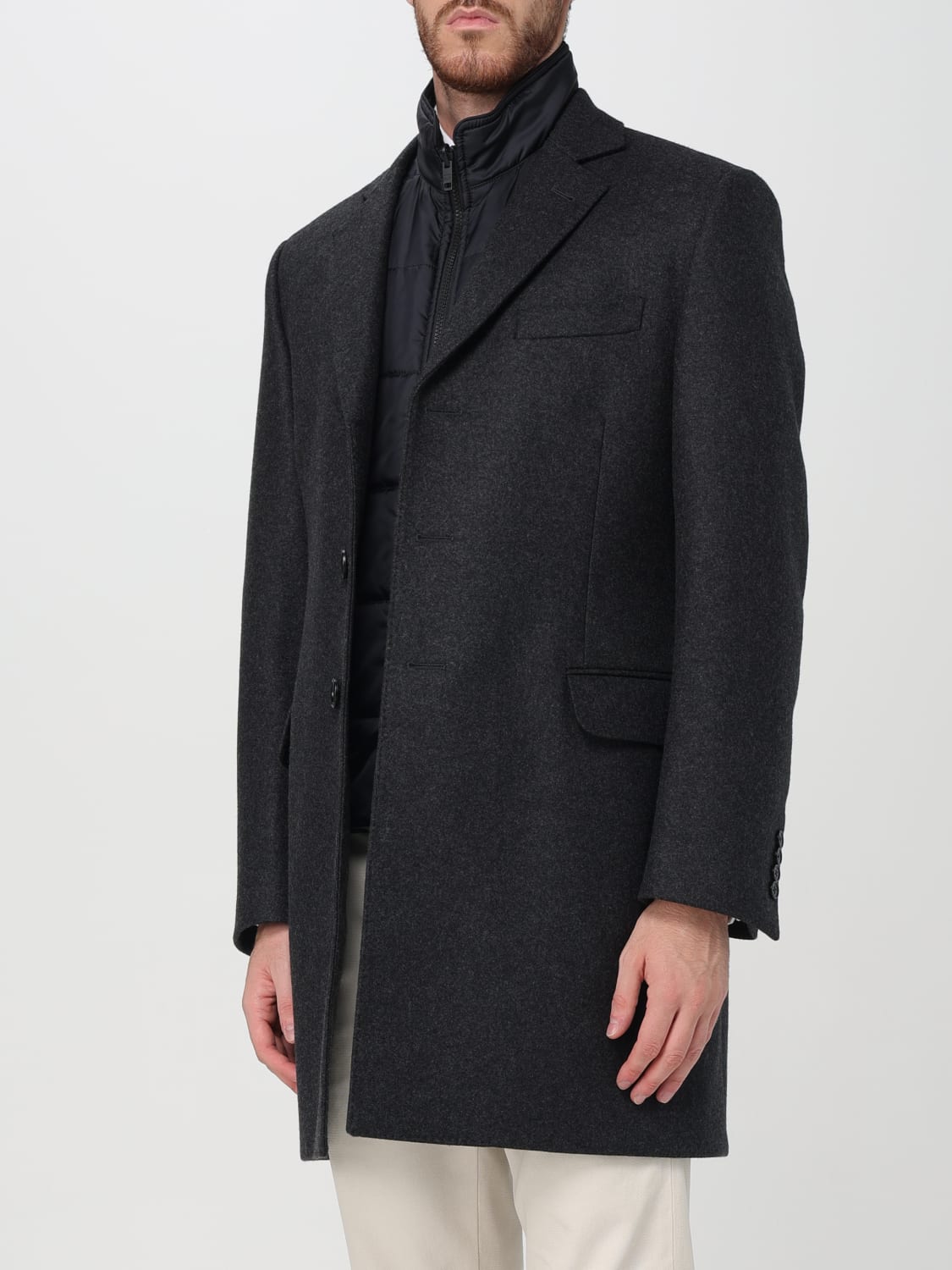 FAY COAT: Coat men Fay, Grey - Img 3