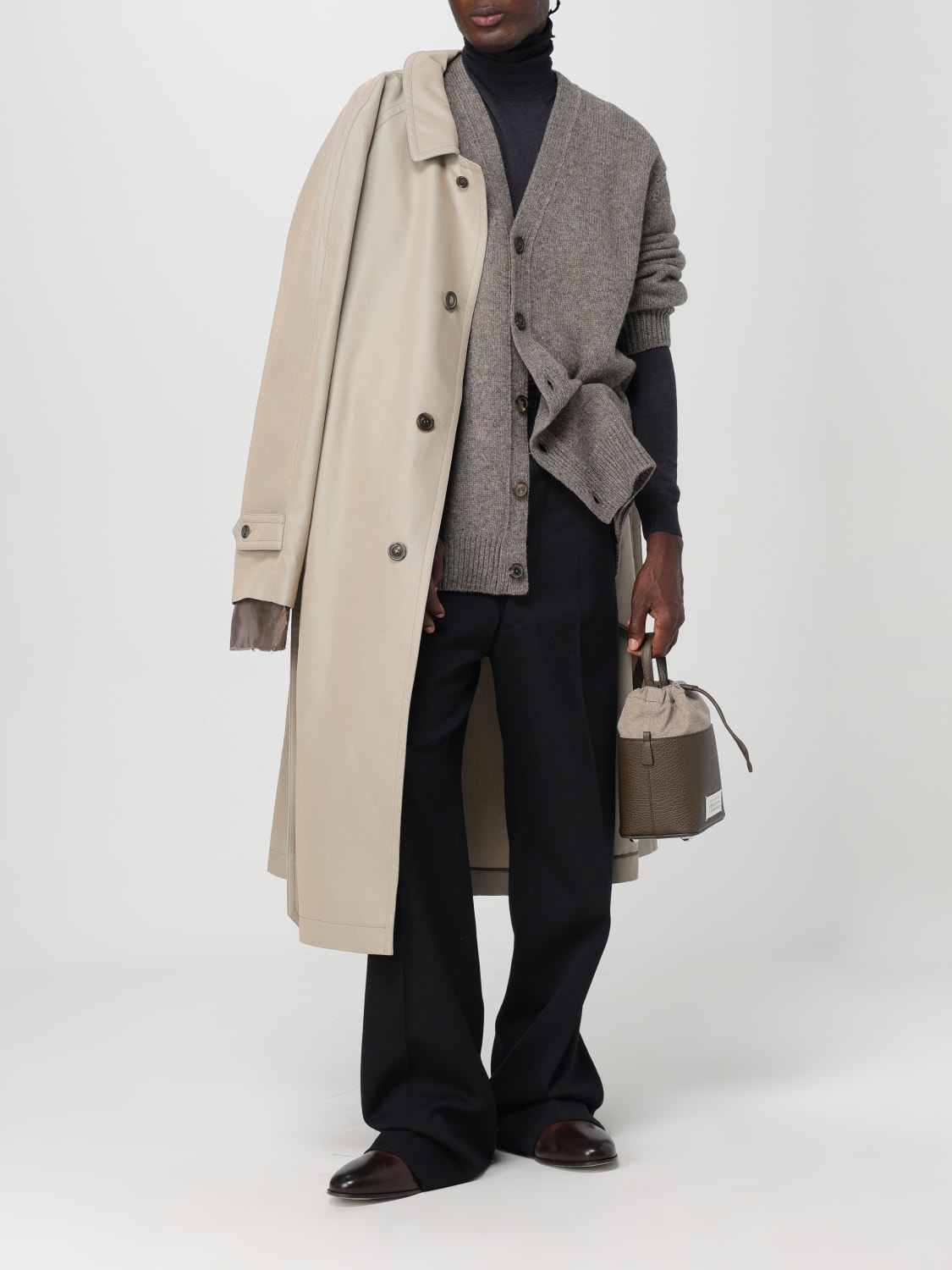 MAISON MARGIELA PANTALONI: Pantalone in lana Maison Margiela, Nero - Img 2