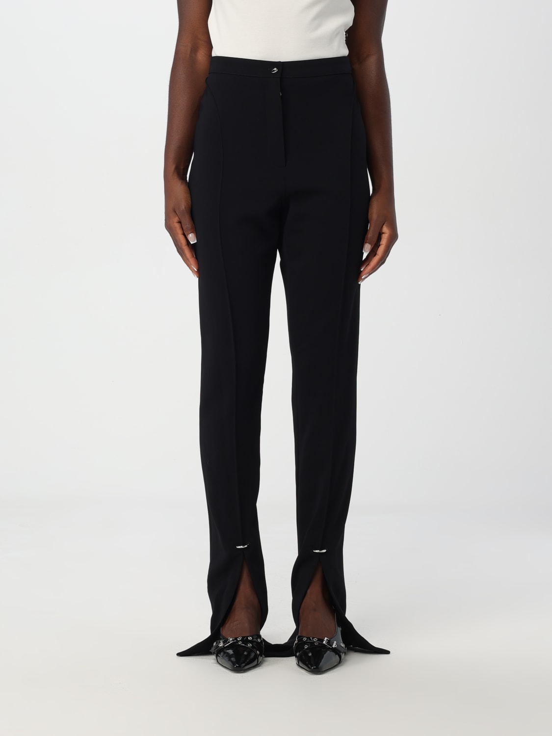 Giglio Pantalone Mugler in viscosa stretch