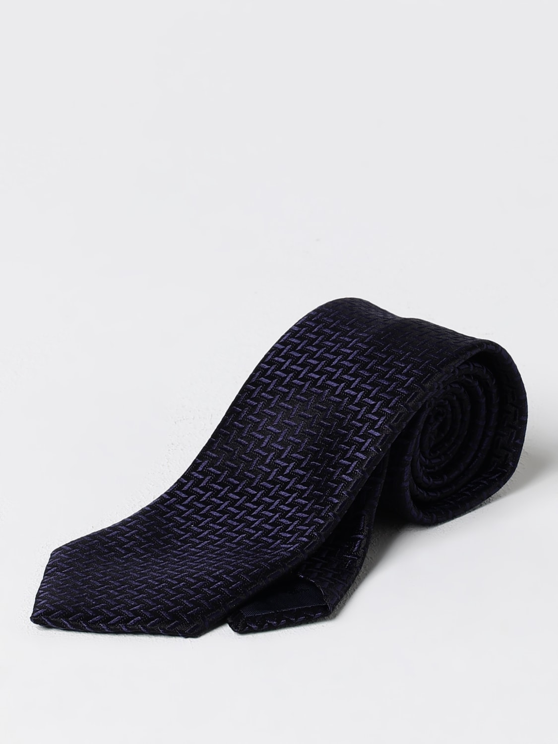 Giglio Cravatta di seta Emporio Armani