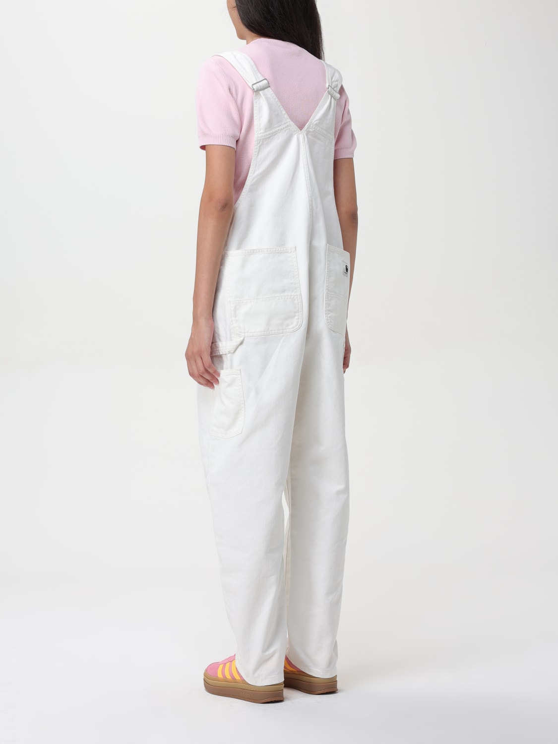 CARHARTT WIP JUMPSUIT: Jumpsuit damen Carhartt Wip, Weiß - Img 2