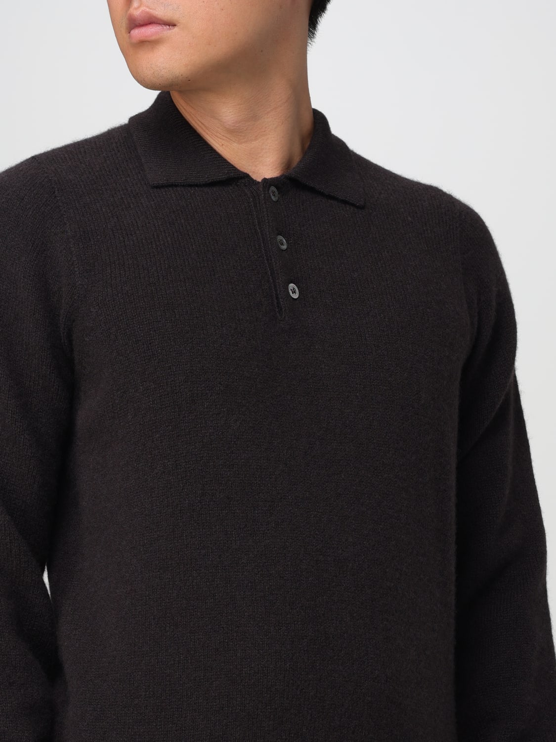 DRUMOHR SWEATER: Polo shirt men Drumohr, Dark - Img 4