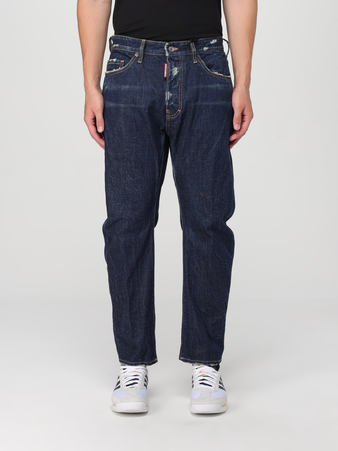 DSQUARED2 JEANS: Jeans men Dsquared2, Blue - Img 1