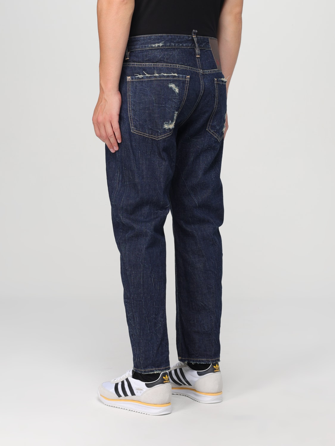 DSQUARED2 JEANS: Jeans men Dsquared2, Blue - Img 3