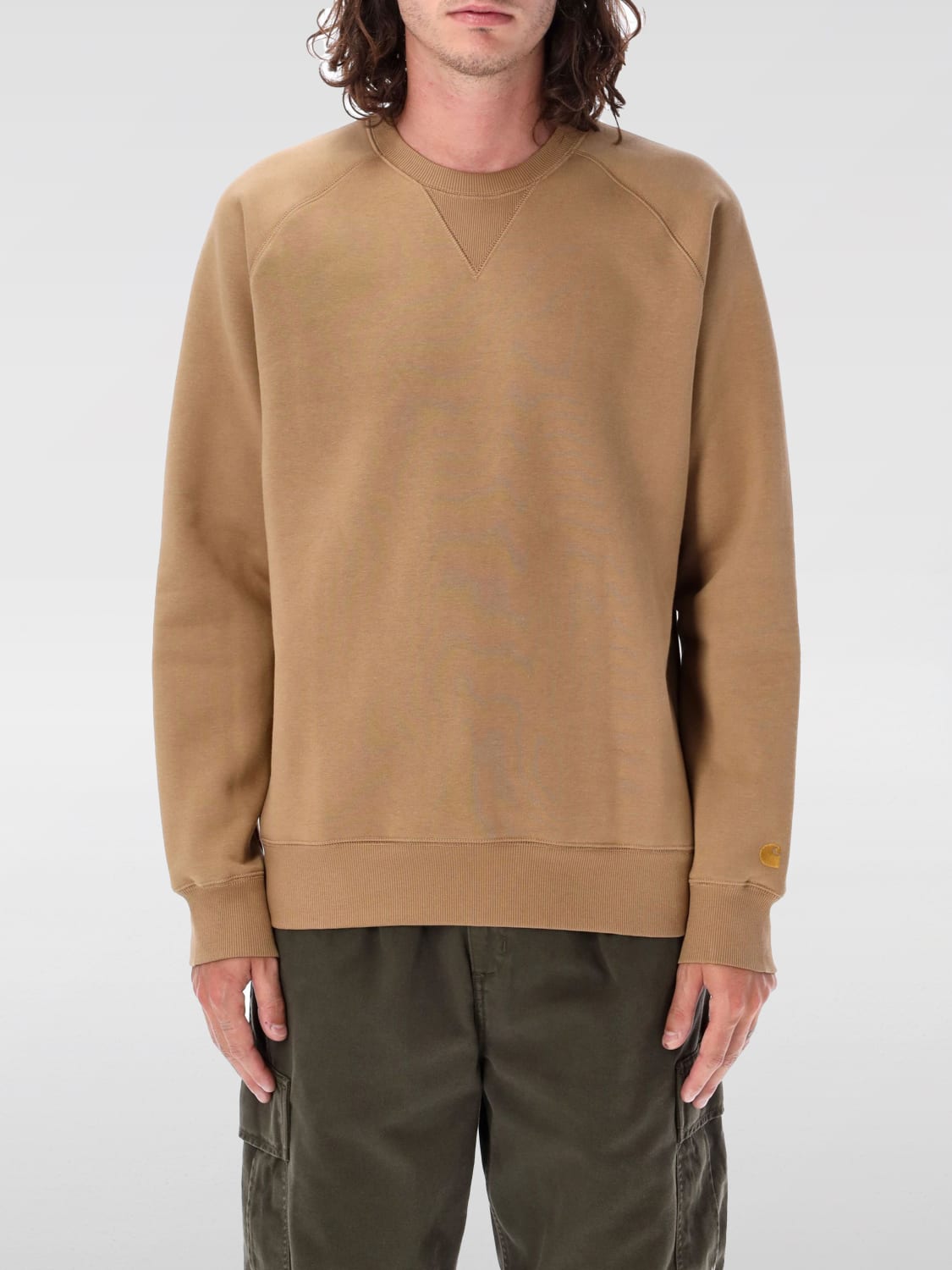 CARHARTT WIP SWEATSHIRT: Sweatshirt men Carhartt Wip, Beige - Img 1