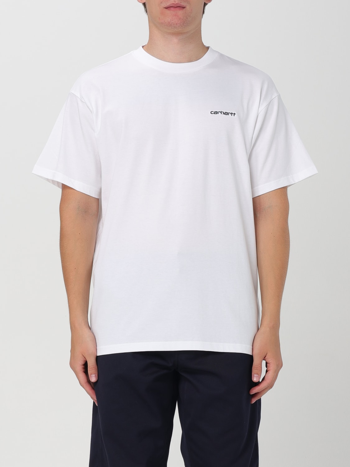 CARHARTT WIP T-SHIRT: Polo homme Carhartt Wip, Blanc - Img 1