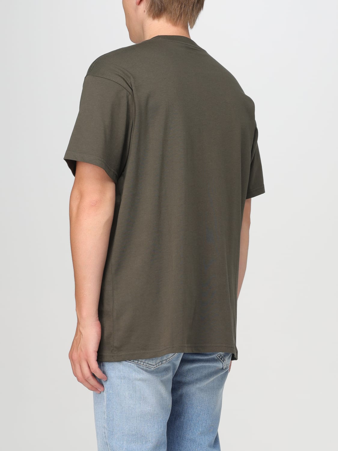 CARHARTT WIP T-SHIRT: Polo shirt men Carhartt Wip, Green - Img 2