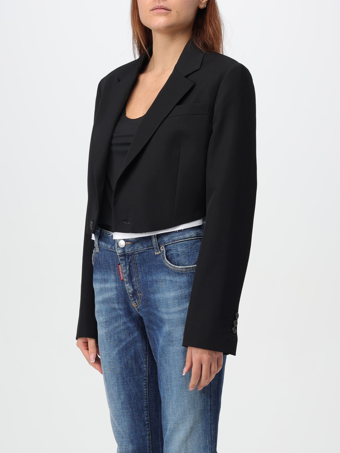 DSQUARED2 BLAZER: Jacket woman Dsquared2, Black - Img 4