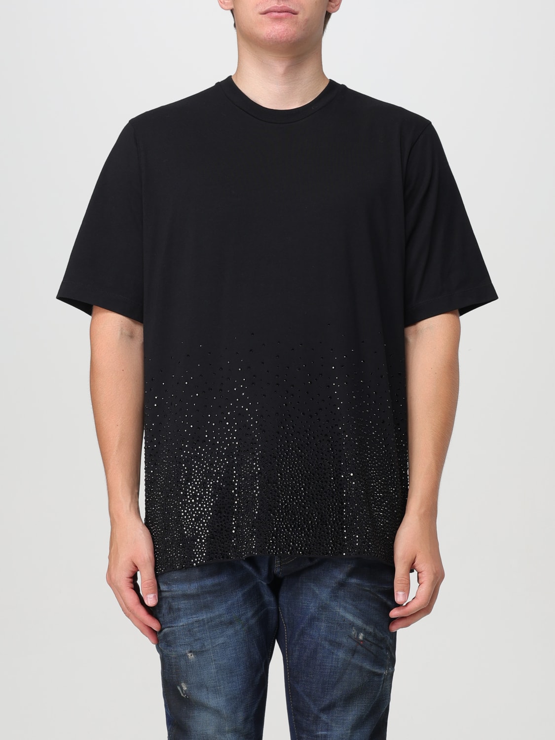 Giglio T-shirt con strass Dsquared2