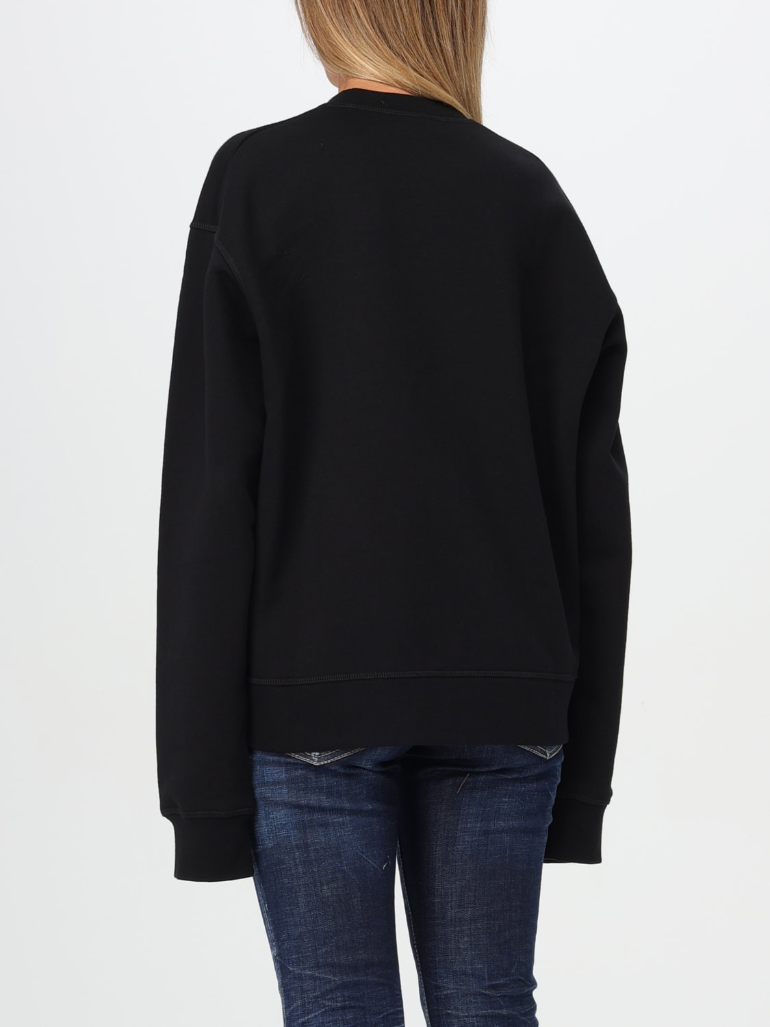 DSQUARED2 SWEAT-SHIRT: Pull femme Dsquared2, Noir - Img 3