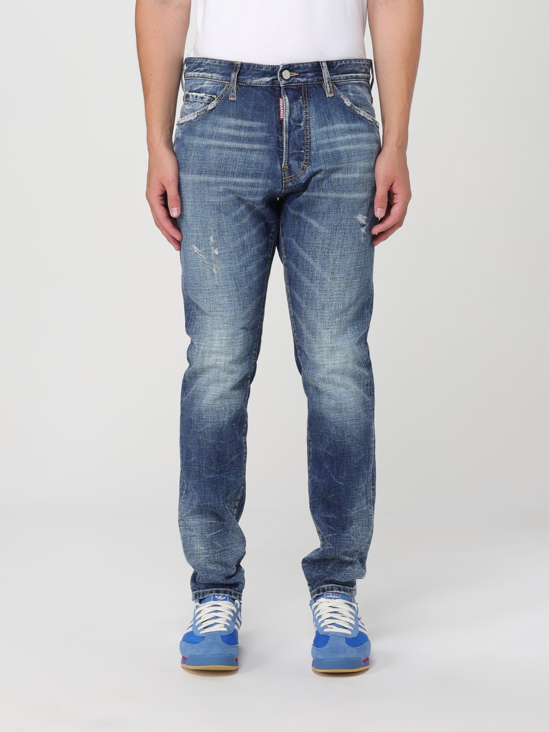 Giglio Jeans Dsquared2 in denim di cotone used