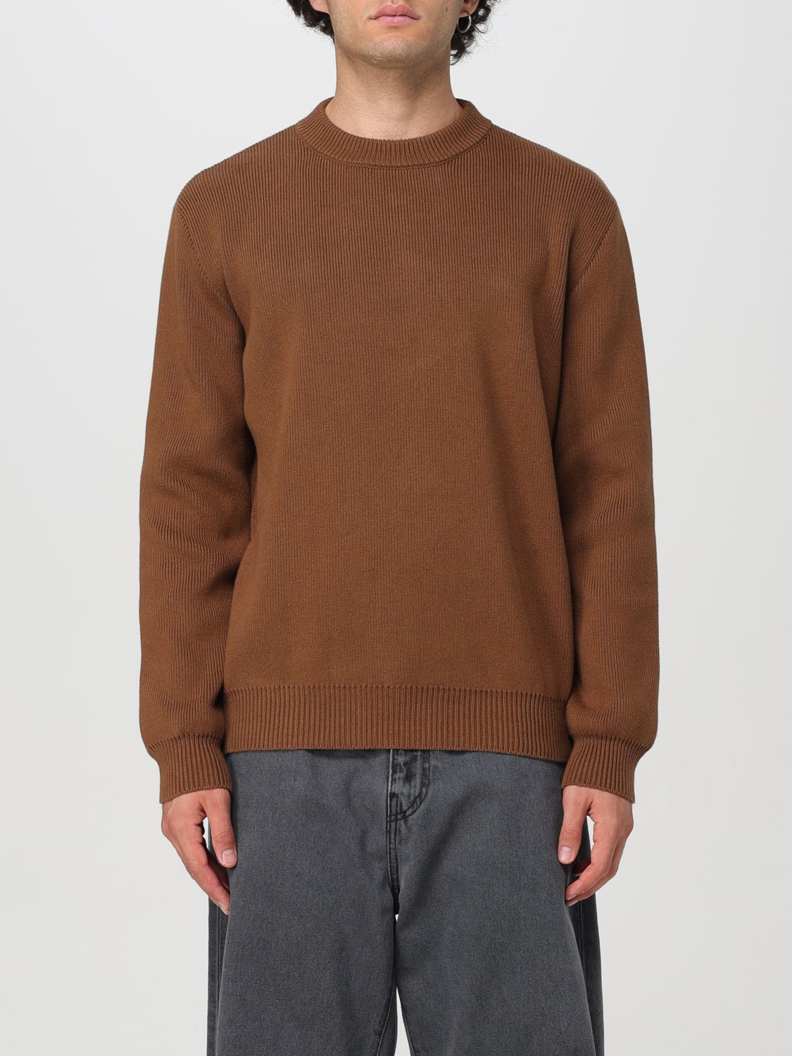 GOLDEN GOOSE SWEATER: Cardigan men Golden Goose, Brown - Img 1