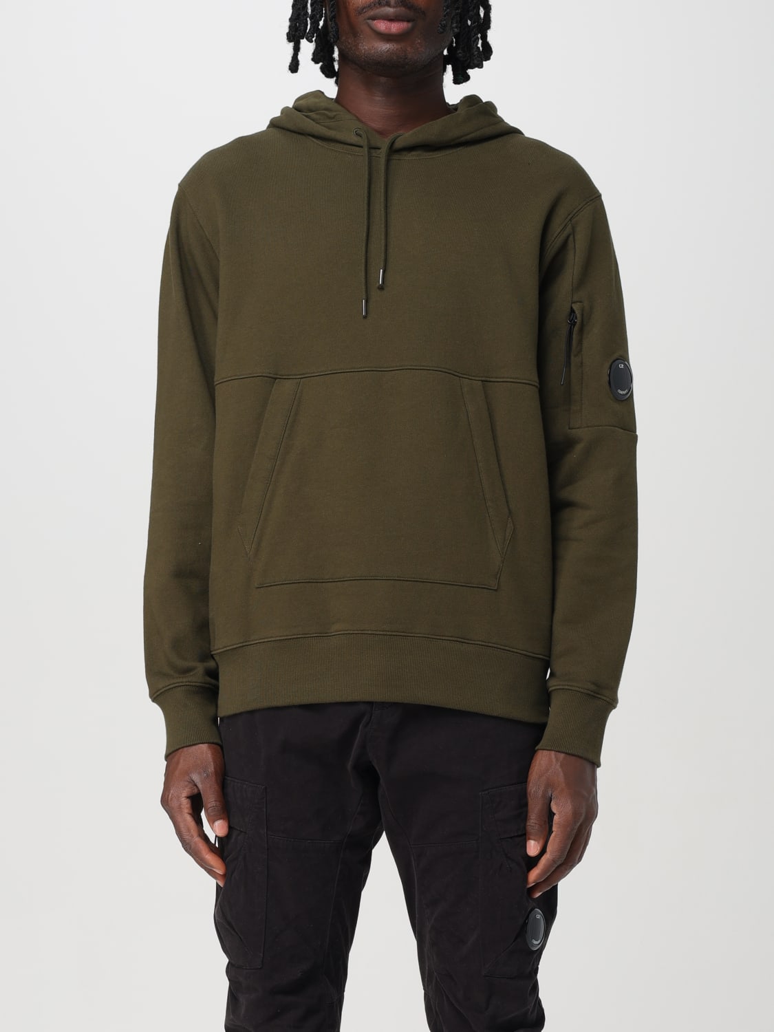 C.P. COMPANY SWEATSHIRT: Sweatshirt men C.P. Company, Green - Img 1