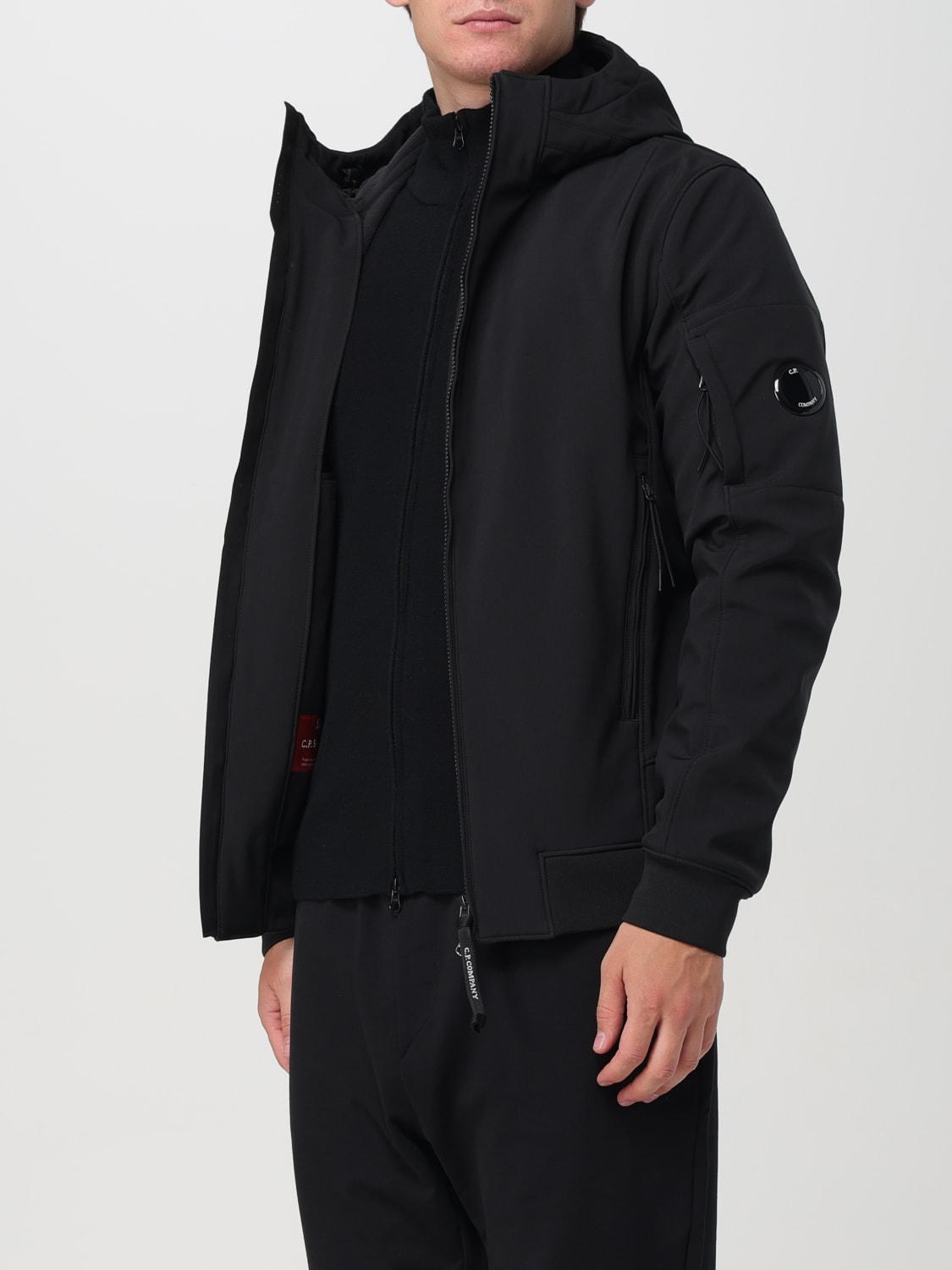 Cp company jacket black hotsell